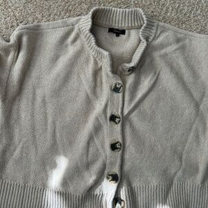 Cream quince sweater